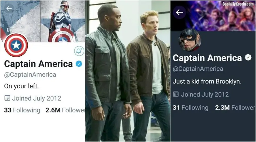 Sam Wilson as Captain America is now Twitter official: Anthony Mackie replaces Chris Evans in bio, see photo