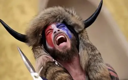 QAnon Shaman: 'I regret entering that building with every fibre of my body'