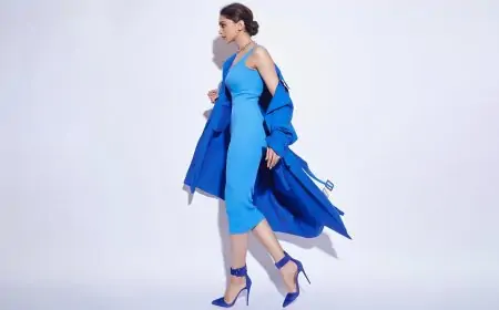 Deepika Padukone Treats Fans in Her Cool Blue Summer Ensemble (See Pic)