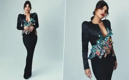 BAFTA Awards 2021: Priyanka Chopra Jonas Makes Yet Another Brilliant Red Carpet Appearance in Her Black Ronald van der Kemp Design