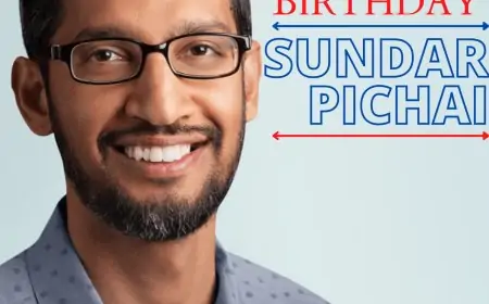 Happy Birthday Sundar Pichai Wishes, Images (photos), Greetings, Messages, and WhatsApp Status Videos to greet Google's CEO