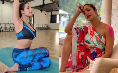 Malaika Arora gives fit and glam twist to Lenka's 'Everything at once'