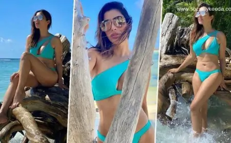 Sophie Choudry Flaunts Her Curves In A One Shoulder Bikini Swimsuit In These Throwback Pics From Her Maldivian Vacay