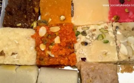 Indian Desserts for Winter: From Gajar Ka Halwa To Dry Fruit Barfi, Sweet Dishes and Mithais To Keep You Warm This Winter