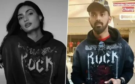 Athiya Shetty Sports Boyfriend KL Rahul’s Hoodie in New Photoshoot, the Cricketer Reacts (View Pic)
