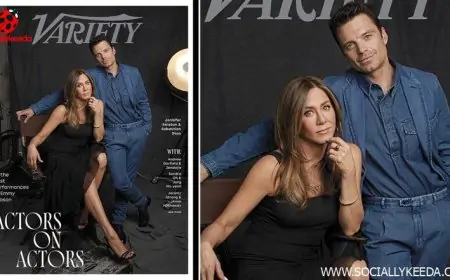 Sebastian Stan and Jennifer Aniston Are Chic Stars as They Happily Pose for a Popular Mag (View Pic)