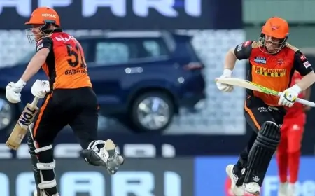 IPL 2021, PBKS vs SRH: Action in images