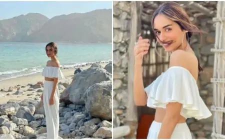 Manushi Chhillar's Oman diaries is all about white fashion
