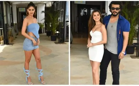 Arjun Kapoor, Disha Patani, Tara Sutaria promote Ek Villain Returns in style
