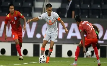 Sunil Chhetri Surpasses Lionel Messi’s Tally To Become 2nd Highest International Goalscorer Among Active Players Sunil Chhetri Surpasses Lionel Messi’s Tally To Become 2nd Highest International Goalscorer Among Active Players