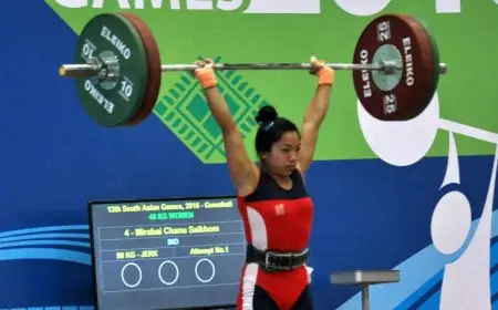 Mirabai Chanu, Indian Weightlifter, Qualifies for Tokyo Olympics 2021