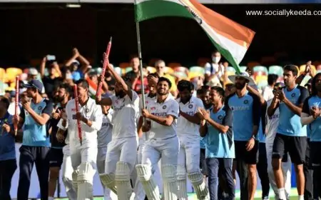 On This Day in 2021: India Registered Historic Victory Over Australia at Gabba To Clinch Test Series 2–1, Relive Epic Winning Moment (Watch Video)