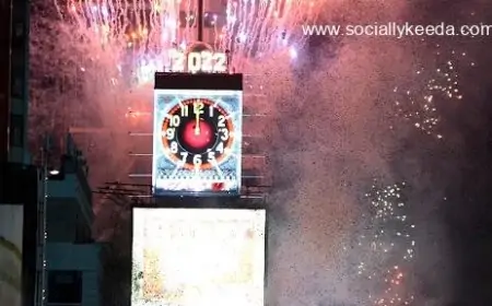 New Year's Eve 2021 in US: Find New York Times Square Ball Drop Timing and Live Streaming Details For NY 2023 Celebration Here
