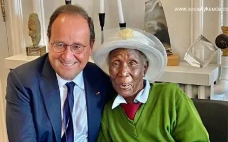 Priscilla Sitienei, 98-Year-Old Kenyan Woman Goes Back to School To Set Good Example for Her Great Grandchildren Priscilla Sitienei, 98-Year-Old Kenyan Woman Goes Back to School To Set Good Example for Her Great Grandchildren