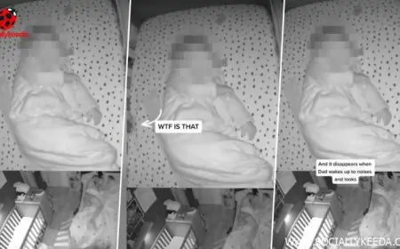 Paranormal Activity Caught on Camera! Couple Claims To Spot GHOST Creeping Into Their Baby's Cot Paranormal Activity Caught on Camera! Couple Claims To Spot GHOST Creeping Into Their Baby's Cot