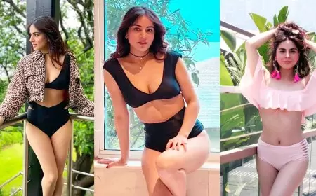 Shraddha Arya Hot Bikini and Sexy Photos: Kundali Bhagya Actress Flaunted Her Sexy Curves in Raunchy Swimsuits