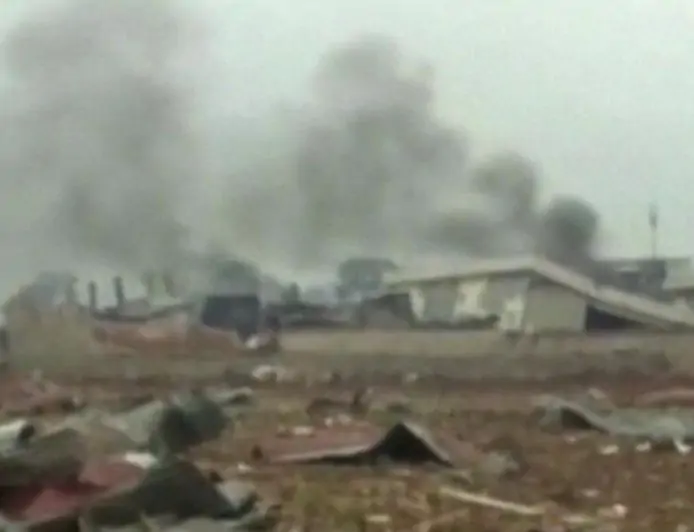 Huge explosions rock Equatorial Guinea's main city