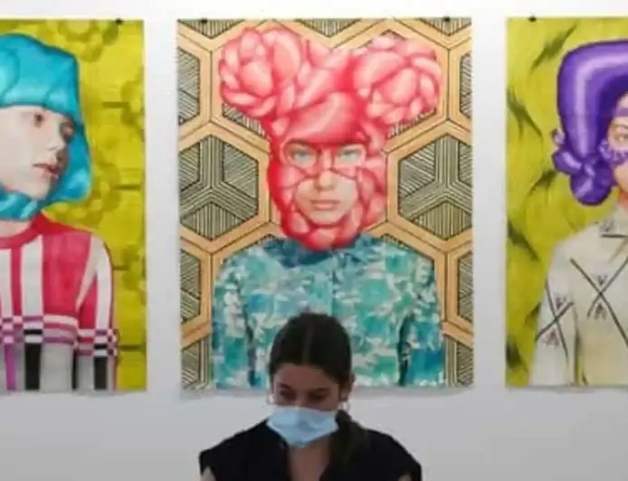 PHOTOS: In Dubai, an art show's return reflects city's new normal