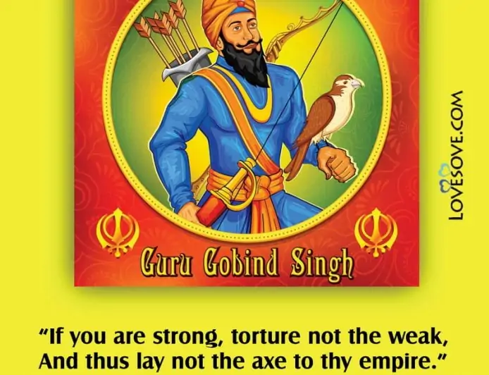 Guru Gobind Singh Jayanti Status In English, Gurpurab Guru Gobind Singh Ji