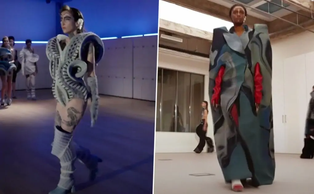 Paris Fashion Week 2021: ‘COVID Generation’ Student’s Debut With ‘Toxique, C’est Chic’ Creepy yet Bold Designs Are Garnering Eyeballs at the Virtual Edition (Watch Video)