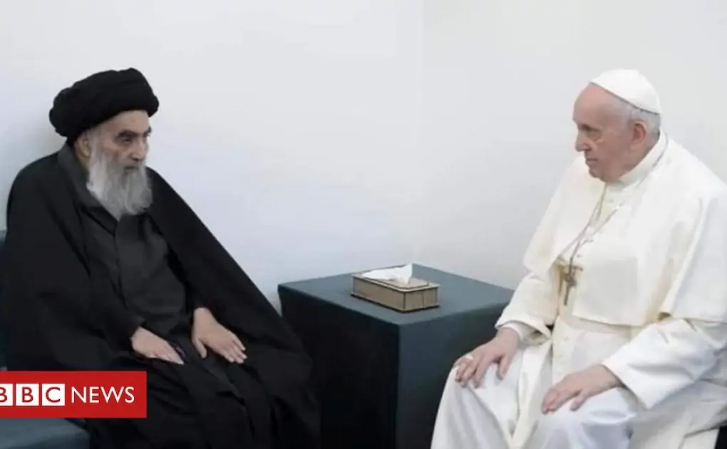Pope Francis and top Shia cleric Ali al-Sistani discuss safety of Iraqi Christians