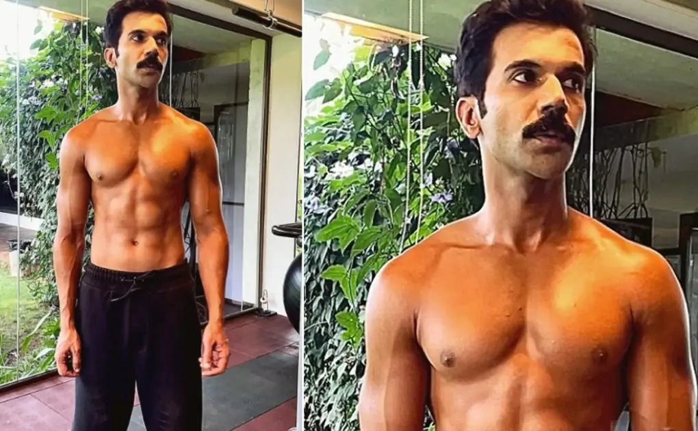 Roohi Star Rajkummar Rao Flaunts Washboard Abs in Recent Instagram Post