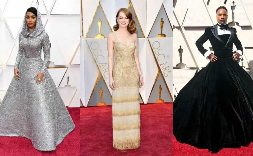Oscars Throwback: Janelle Monáe, Billy Porter, Emma Stone - 10 Best Fashion Moments from the Academy Awards Red Carpet!