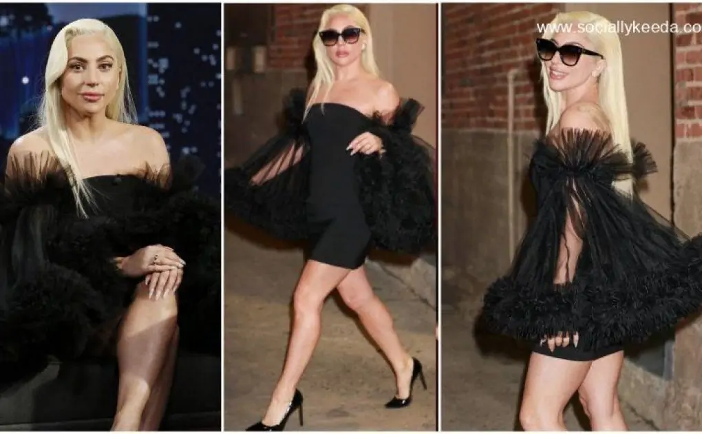 Yo or Hell No? Lady Gaga's Little Black Dress By Christian Siriano