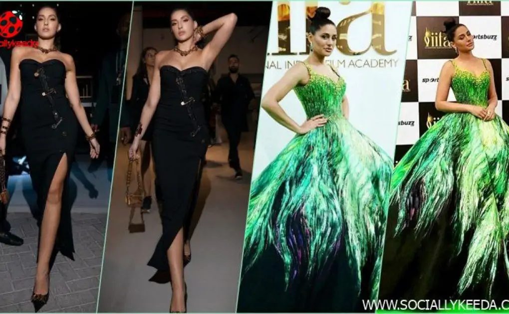 IIFA 2022 Best-Dressed Celebs: Nora Fatehi and Nargis Fakhri Look Drop-Dead Gorgeous at IIFA Rocks Green Carpet