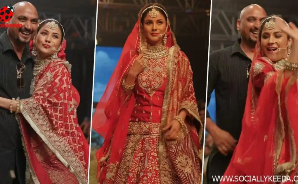 Shehnaaz Gill Turns Into Bride for Her Debut Ramp Walk, Grooves to Sidhu Moose Wala’s Song (Watch Viral Video)