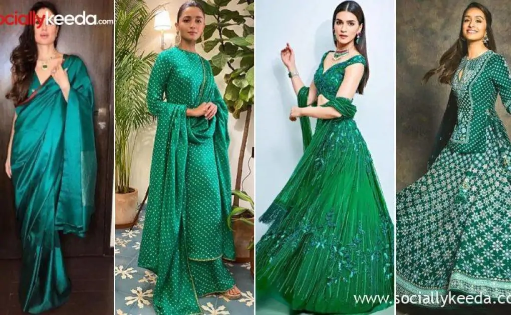Navratri 2022 Day 8 Colour Peacock Green: Kriti Sanon, Shraddha Kapoor's Ethnic Styles In This Colour to Imitate