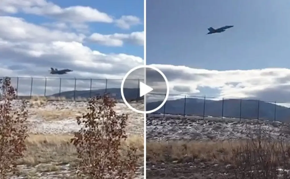 There should not many issues cooler than a yard F-18 fly by (Video)