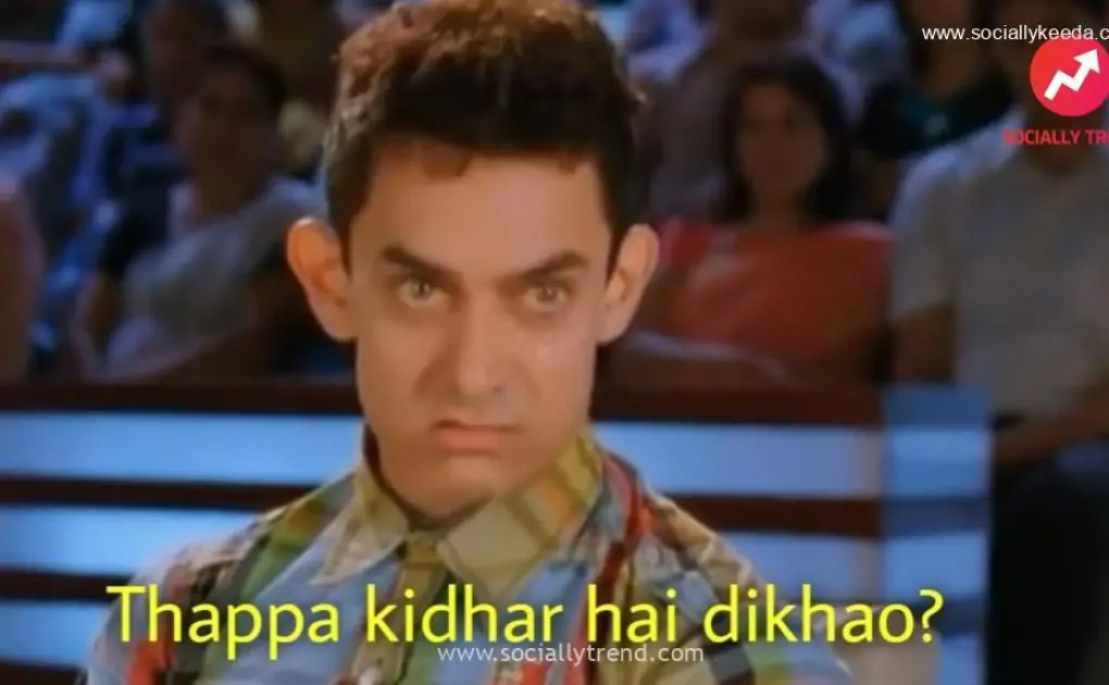 Thappa kidhar hai dikhao | SociallyKeeda