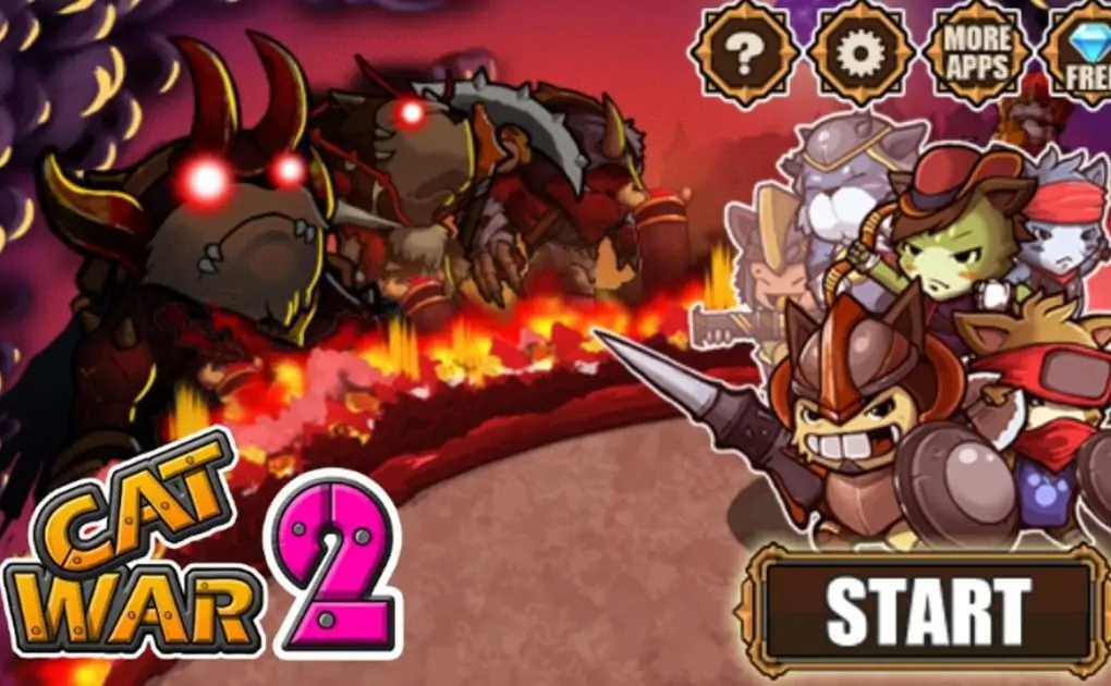 Cat War2 MOD APK 2.4 (Limitless Cash) Obtain