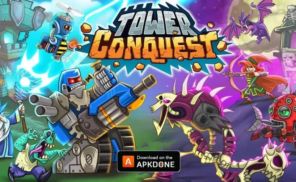 Tower Conquest MOD APK 23.0.10g (Unlimited Money) for Android