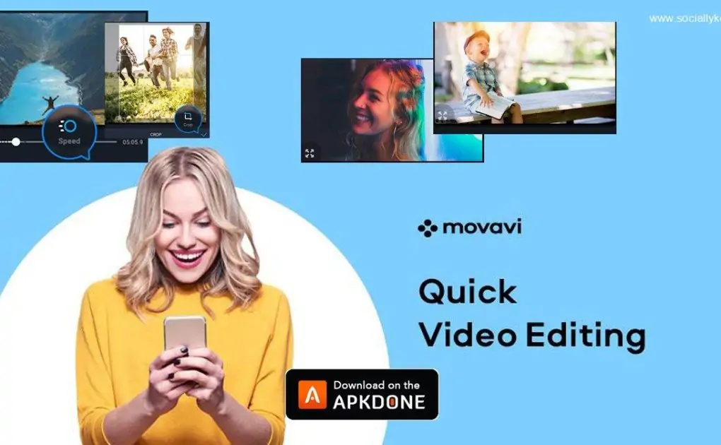 Movavi Clips MOD APK 4.19.5 (Pro Unlocked) for Android