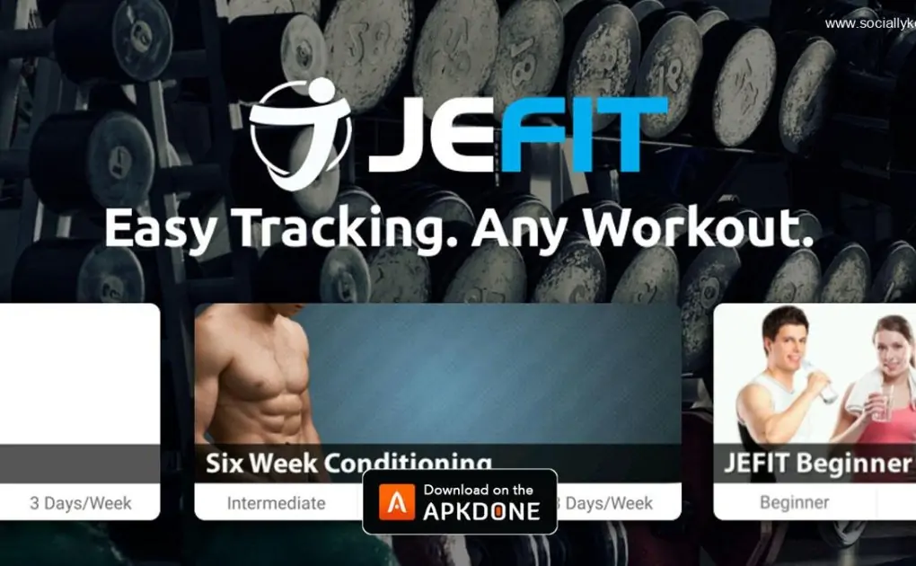 JEFIT Workout Tracker MOD APK 11.00 (Pro Unlocked) for Android