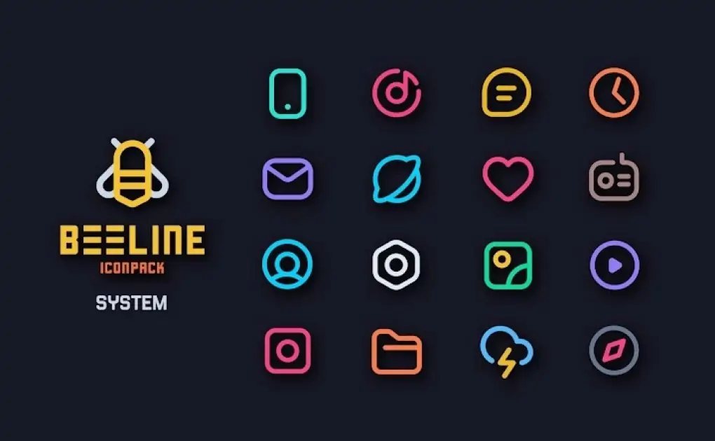 BeeLine Icon Pack 2.7 Apk • Apkmos.com