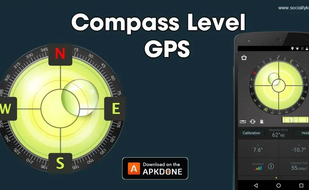 Compass Level & GPS MOD APK 2.4.12 Download (Premium) for Android
