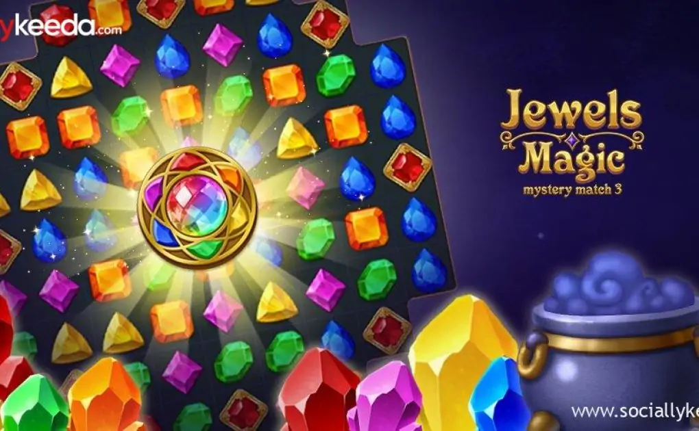 Jewels Magic v22.0920.00 MOD APK (Auto Clear Stage) Download