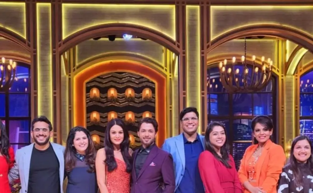 Anupam Mittal Hosts After Party For 'Sharks' And Their Spouses