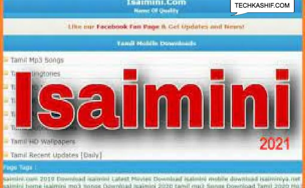 Isaimini 2021 Website: Latest Tamil, Telugu HD Movies Songs Download, Watch Online: Isaimini Mp3
