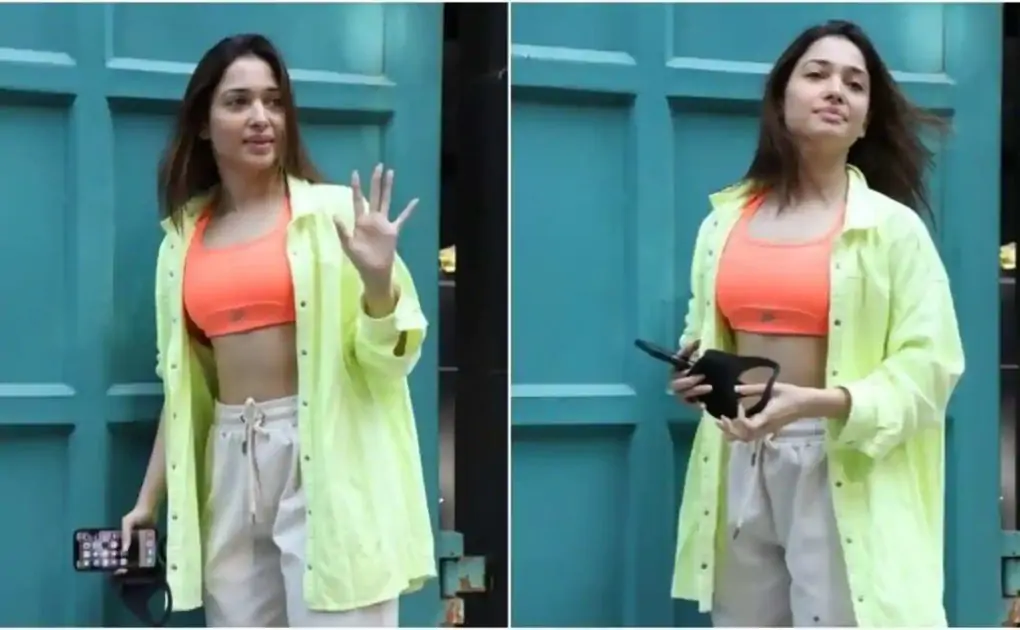 Tamannaah Bhatia shows how to mix pastels with athleisure like a champ