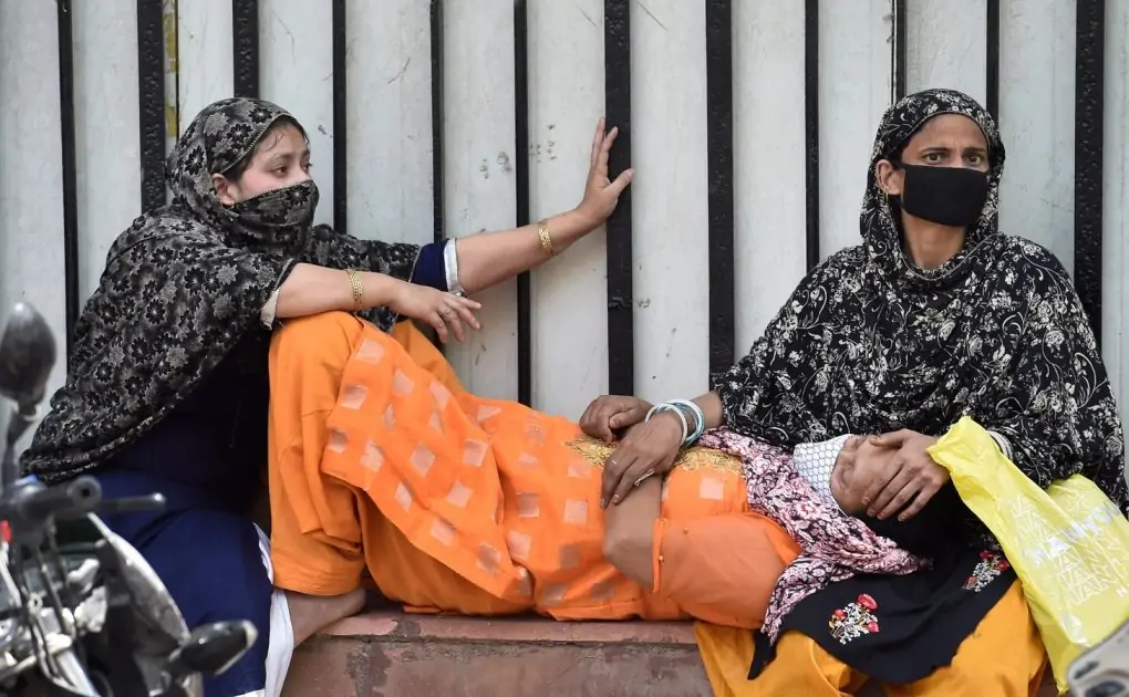 Photos: India’s active Covid-19 cases past two million mark