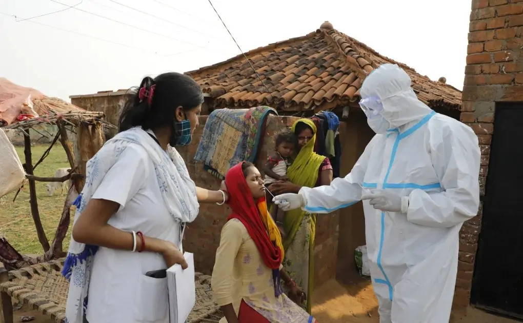 Photos: Tackling vaccine hesitancy in rural India