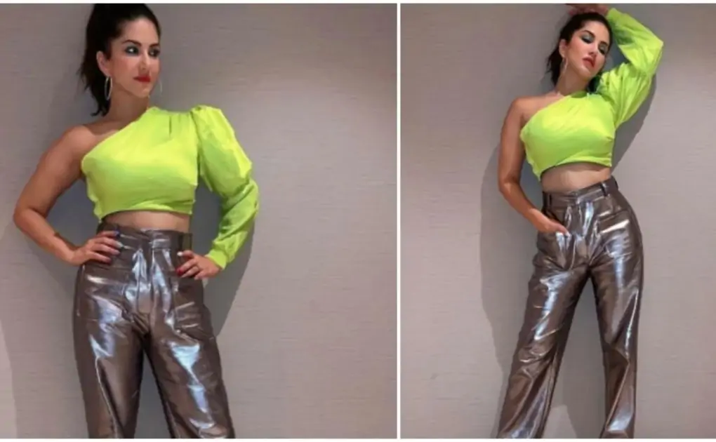 Sunny Leone shows how to look like a diva in metallic outfit