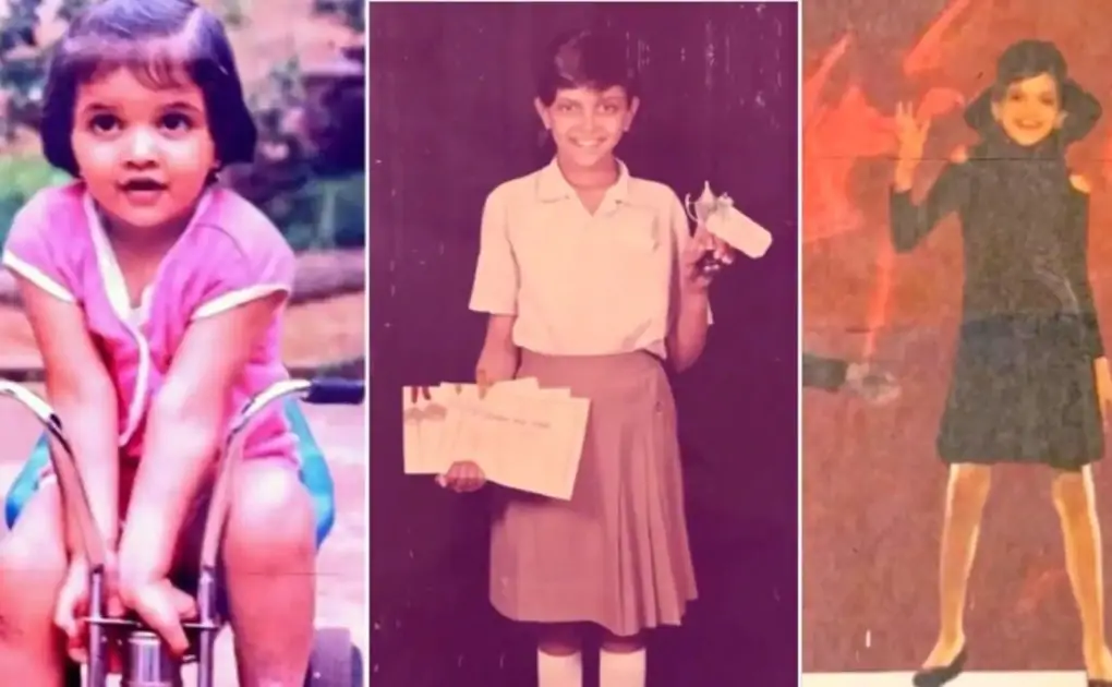 Deepika Padukone's lesser seen childhood pics