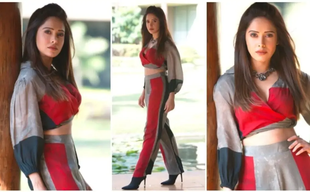 Nushrratt Bharuccha looks bold and fearless in multi-colour co-ord set