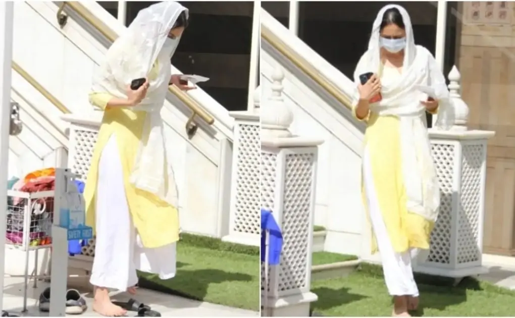 Rakul Preet visits Gurdwara on the auspicious occasion of Guru Gobind Singh Jayanti: Pics inside