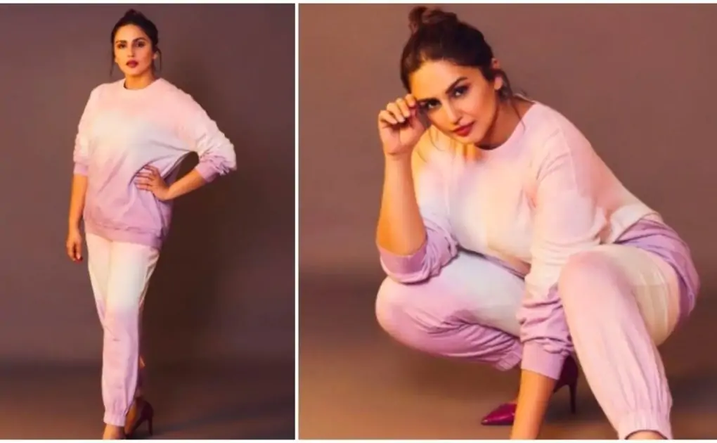 Huma Qureshi lays fashion cues to keep it trendy, comfy in loungewear co-ord set